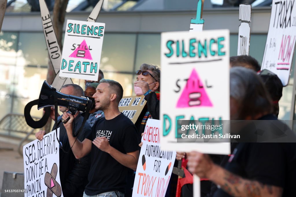 Activists In San Francisco Rally For Increased Monkeypox Vaccines And Treatments