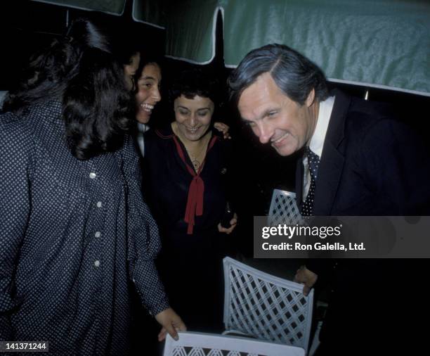 Alan Alda, wife Arlene Weiss and daughters Elizabeth Alda, Eve Alda and Beatrice Alda attend 19th Birthday Party for Elizabeth Alda on August 15,...