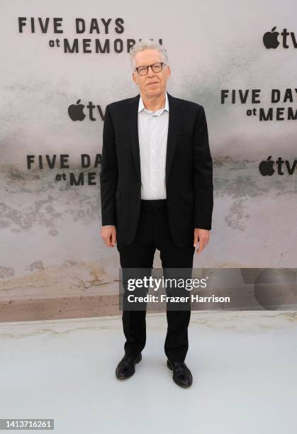 Carlton Cuse attends the Apple TV+ limited series "Five Days At Memorial" red carpet event at Directors Guild Of America on August 08, 2022 in Los...