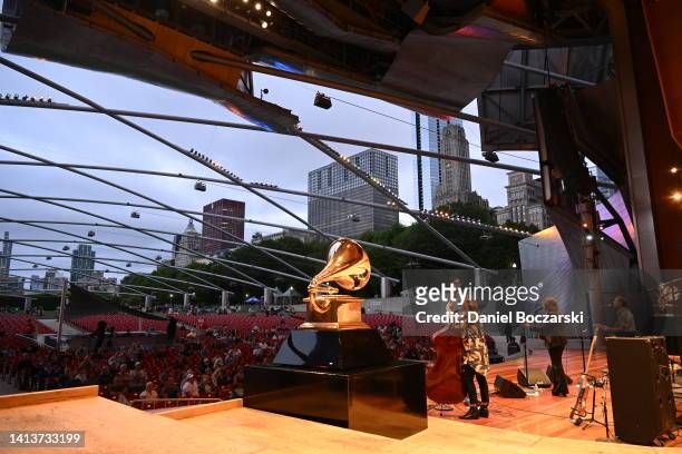 Brandy Clark performs on stage during GRAMMY Legacies and Looking Ahead at Jay Pritzker Pavilion on August 08, 2022 in Chicago, Illinois.