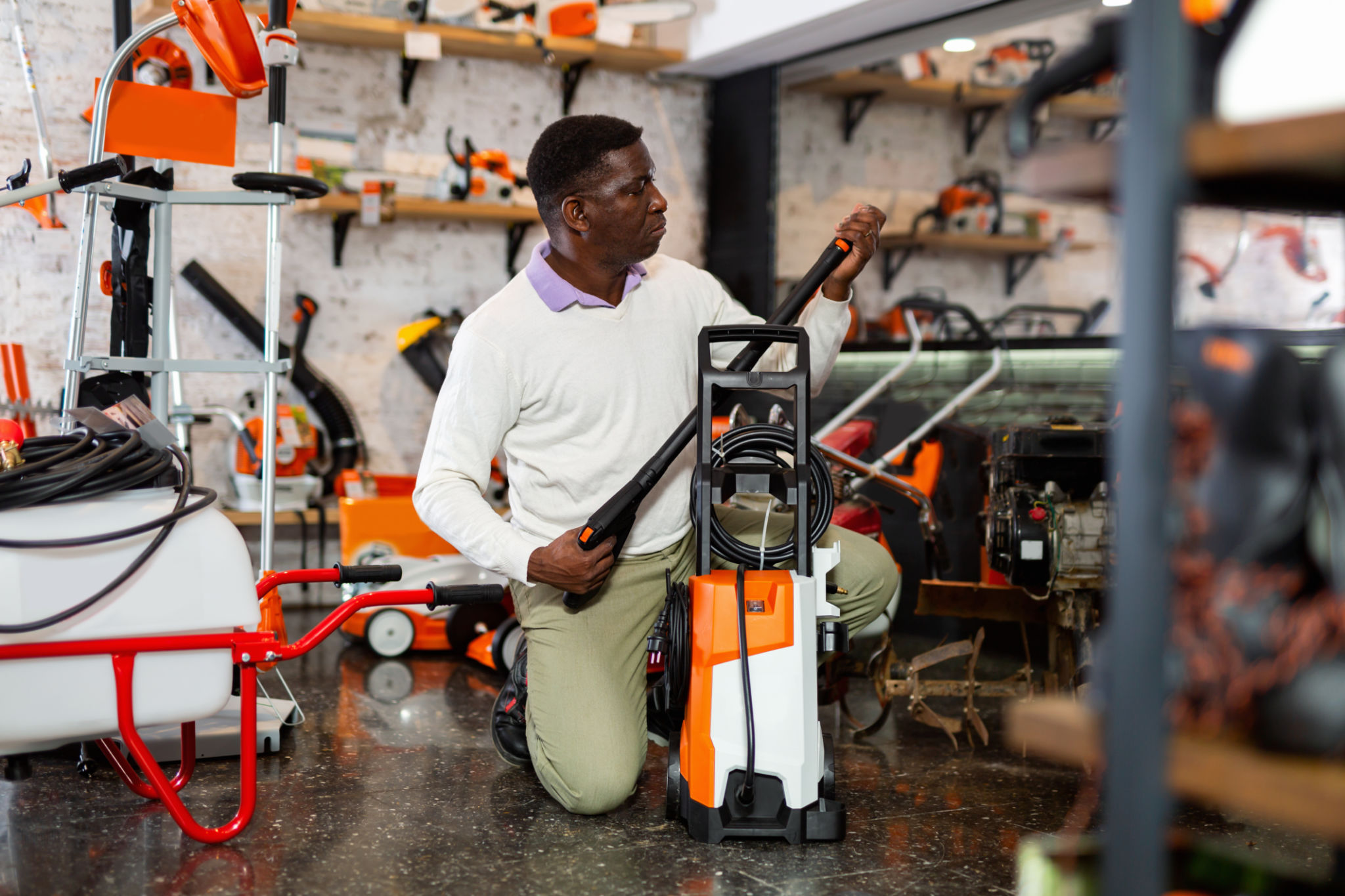 choosing pressure washer
