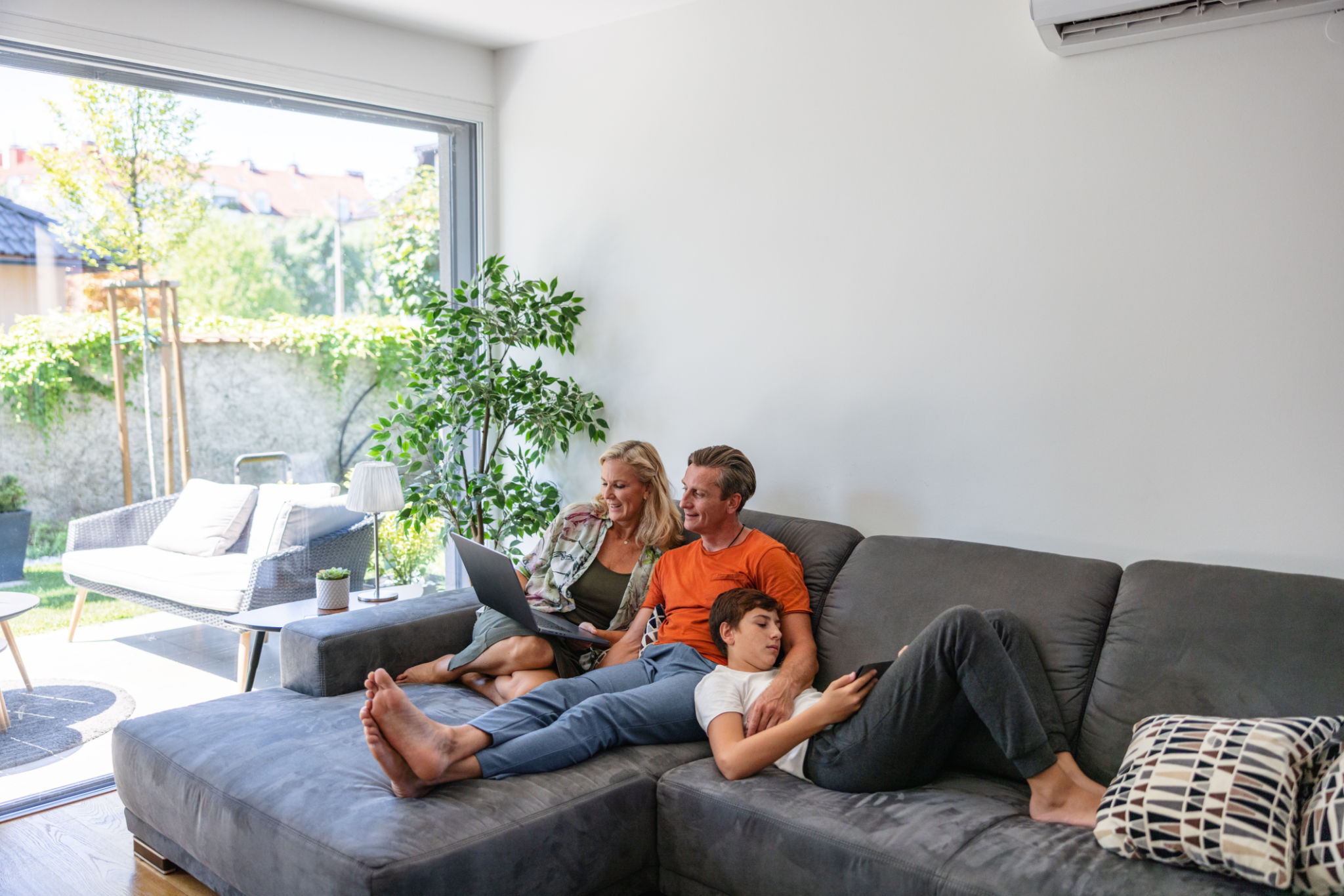 relaxed family home
