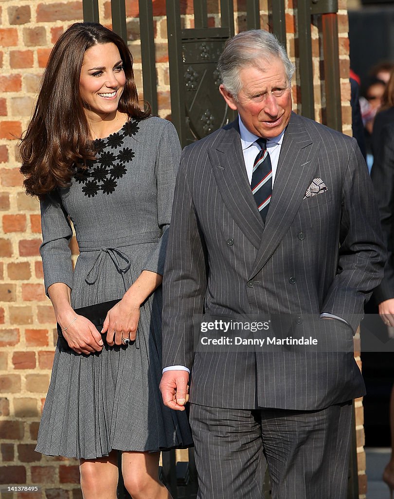 Royal Visit To 'The Prince's Foundation For Children And The Arts'