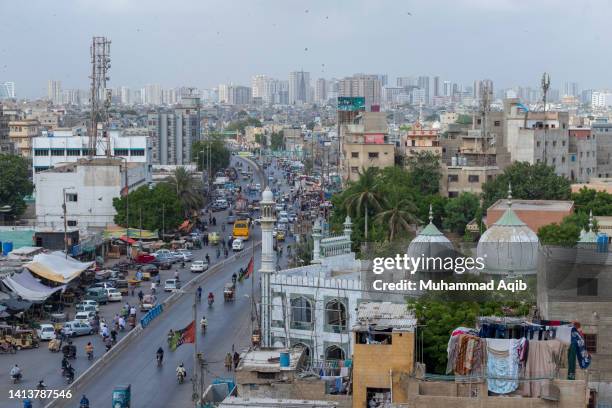 new ma jinnah road karachi - pakistan monument fotografías e imágenes de stock