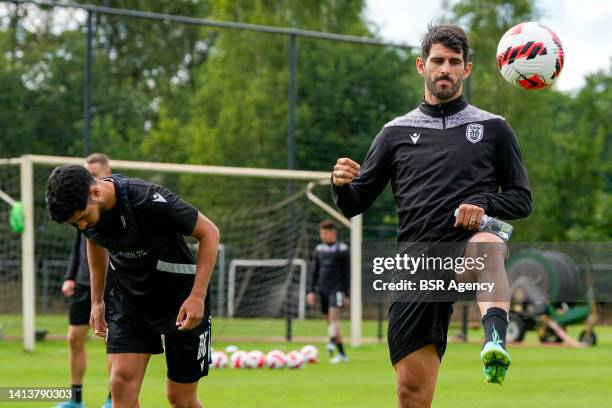 Nelson Miguel Castro Oliveira of PAOK Saloniki during a Training Session of PAOK Saloniki at Sportpark Wiesel on July 1, 2022 in Wenum-Wiesel,...