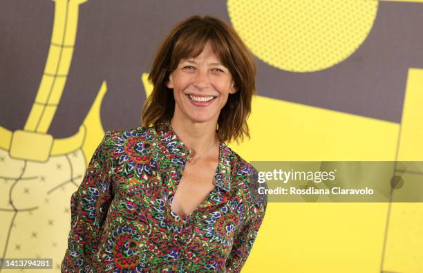 Sophie Marceau attends the "Une femme de notre temps " photocall during the 75th Locarno Film Festival on August 9, 2022 in Locarno, Switzerland.