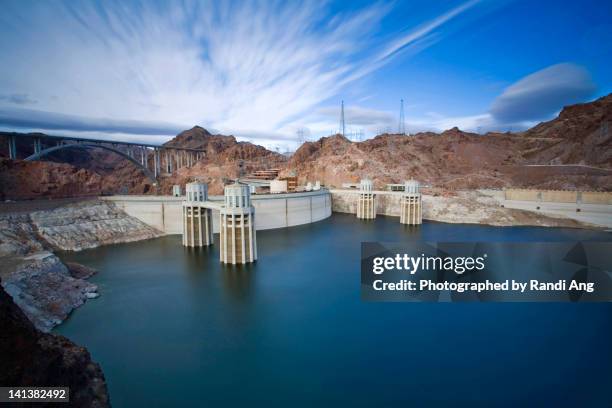 hoover dam - mead stock pictures, royalty-free photos & images