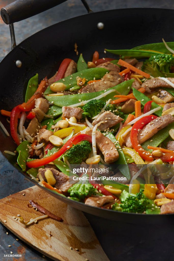 Pork and Vegetable Stir Fry
