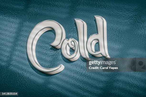 Cold Lettering Word 134 Cool Alphabet Fonts Stock Photos, High-Res Pictures, and Images ...