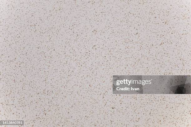 full frame of texture. white terrazzo flooring with flecks texture background pattern - terrazzo ストックフォトと画像