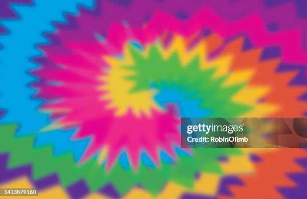 tie dye background - hippie stock illustrations