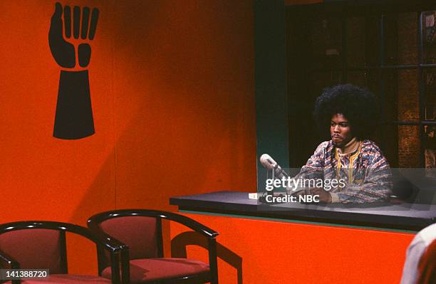 Episode 18 -- Pictured: Chris Rock as Nat X during 'The Dark Side' skit on April 20, 1991 -- Photo by: Alan Singer/NBC/NBCU Photo Bank