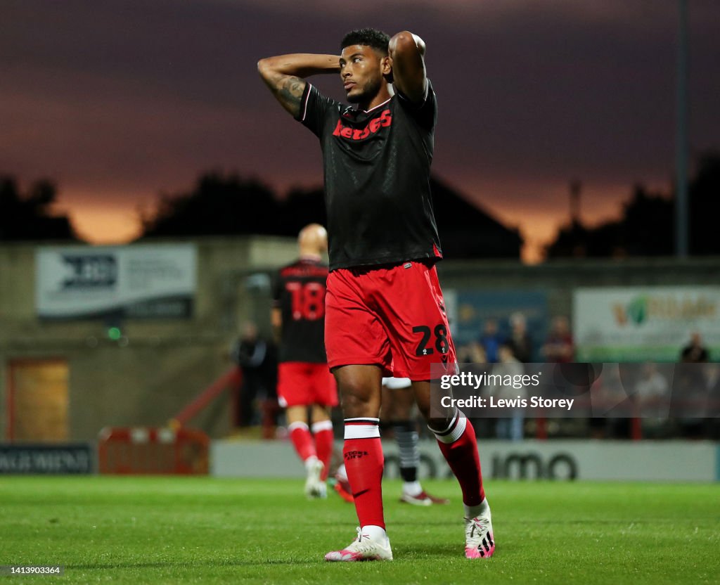 Morecambe v Stoke City - Carabao Cup First Round