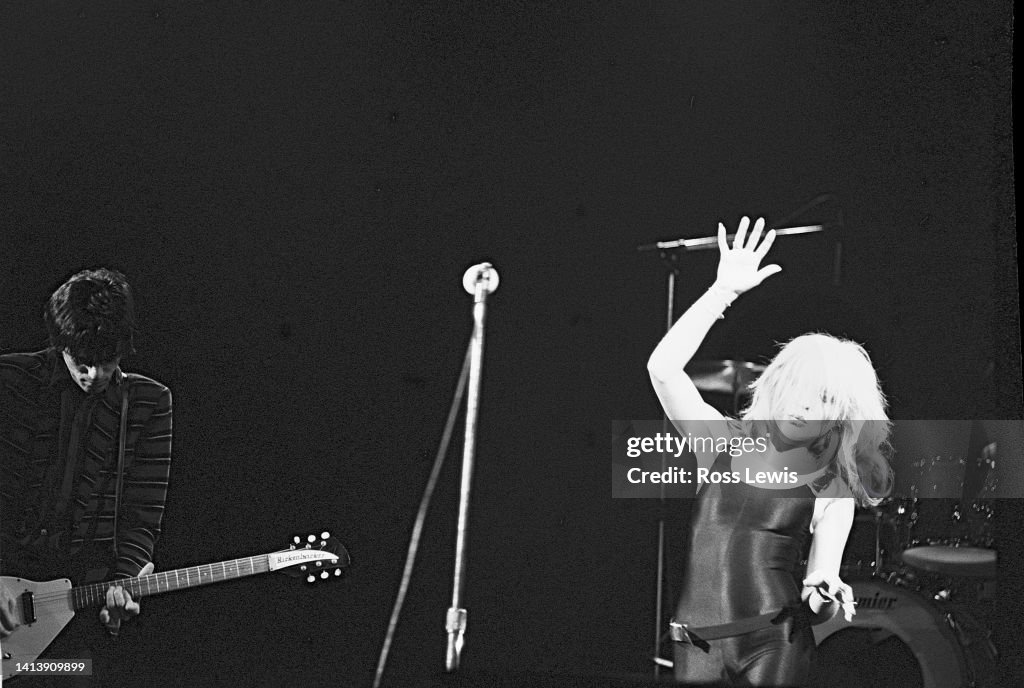 Blondie performs at CBGB’s