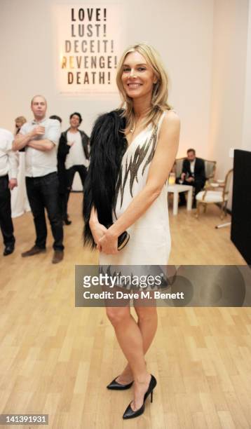 Kim Hersov attends the Swarovski Whitechapel Gallery Art Plus Opera fundraising gala in support of the gallery's education fund at The Whitechapel...