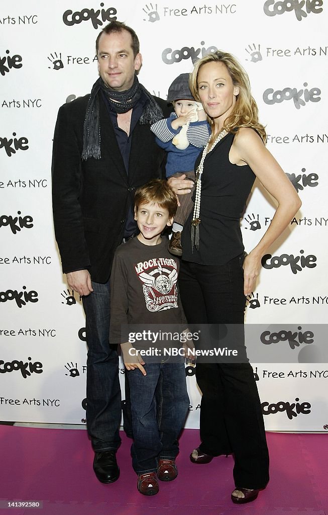Actress Kim Raver with husband Manu Boyer attend COOKIE KIDSFEST NY ...