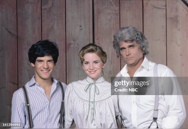 New Beginning -- "Little House: Look Back to Yesterday" -- Pictured: Matthew Laborteaux as Albert Quinn Ingalls, Melissa Gilbert as Laura Ingalls...