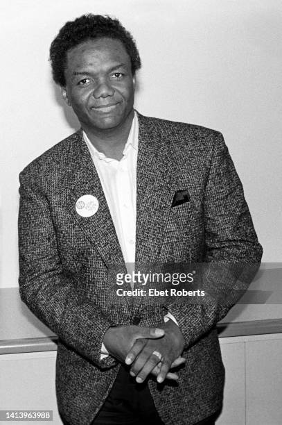 Lamont Dozier attend an event for VSA in New York City on March 14, 1989.