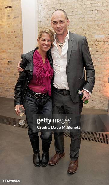 Tracey Emin and Dinos Chapman attend the Swarovski Whitechapel Gallery Art Plus Opera fundraising gala in support of the gallery's education fund at...