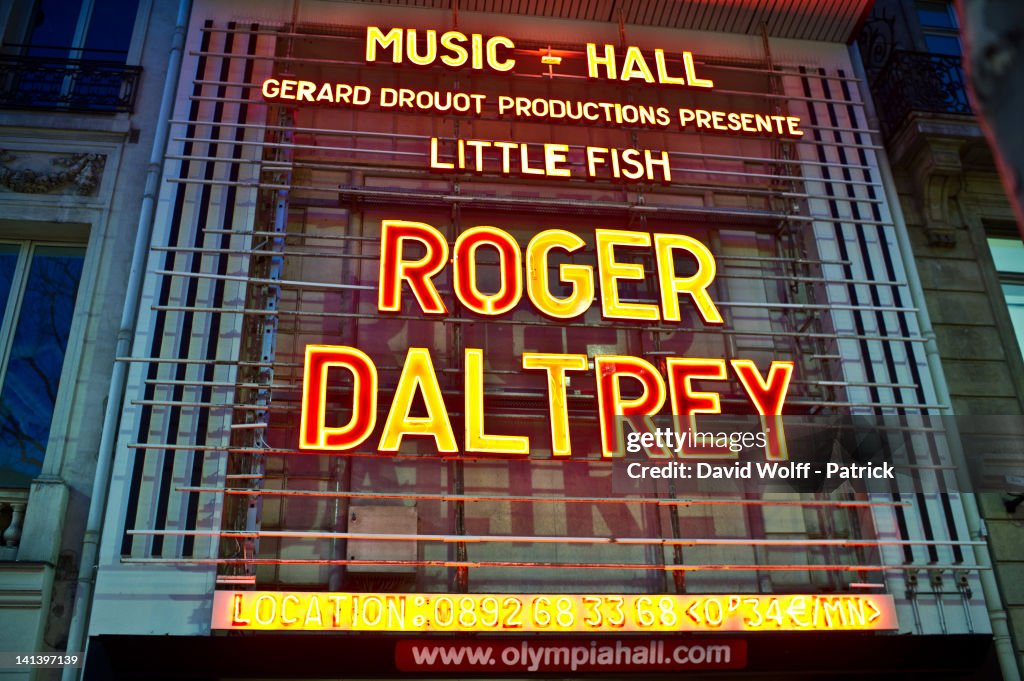Roger Daltrey In Concert At L'Olympia