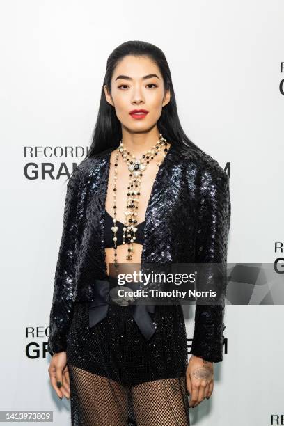 Rina Sawayama attends Spotlight: Rina Sawayama at The GRAMMY Museum on August 09, 2022 in Los Angeles, California.