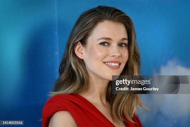 Victoria Lee attends the David Jones SS22 Wonderworld Season Launch at David Jones Elizabeth Street Store on August 10, 2022 in Sydney, Australia.