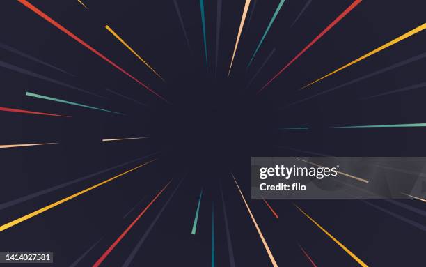 burst blast excitement lines out background - space stock illustrations