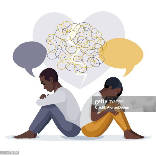 Relationship Problem Graphics African American Couple Problems Couple Therapy Relationship And ...