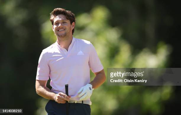 Galgorm, Northern Ireland Niall Horan, Founder of Modest! Golf during the Pro-Am event prior to the ISPS Handa World Invitational presented by AVIV...