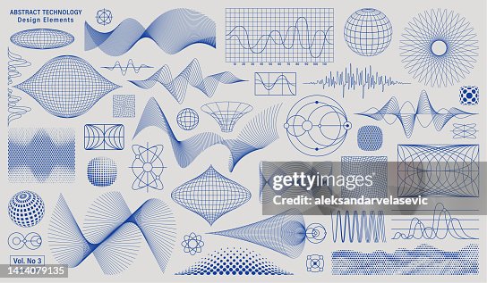 Abstract Technology Design Elements Abstract Technology Design Elements