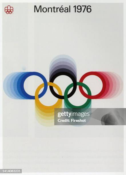 Olympic Games Poster. 1976 Montreal. Olympic Games Poster. Poster has helped the look and feel of Games..