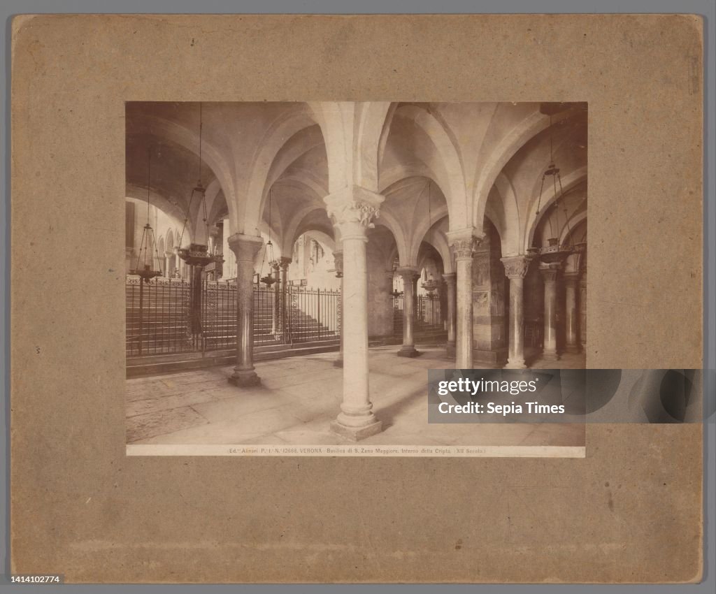 Crypt of the Basilica di San Zeno Maggiore in Verona