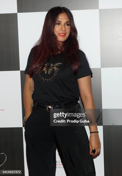 Richa Chadha attends a screening of the film 'Laal Singh Chaddha' on August 10, 2022 in Mumbai, India