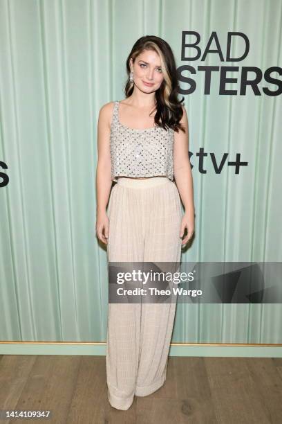 Eve Hewson attends Apple TV+'s "Bad Sisters" New York Premiere at the Whitby Hotel on August 10, 2022 in New York City.