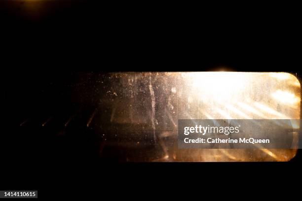 illuminated oven - dirty oven stock pictures, royalty-free photos & images