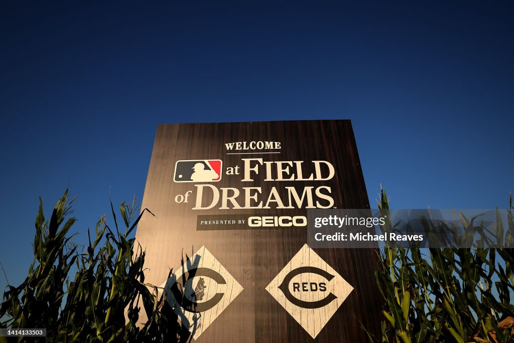 MLB At Field Of Dreams: Chicago Cubs v Cincinnati Reds