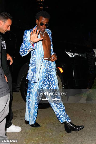 David Banda is seen at DiscOasis event on August 10, 2022 in New York City.