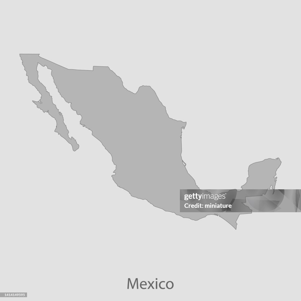 Mexico Map Vector Free Mexico Map High-Res Vector Graphic - Getty Images