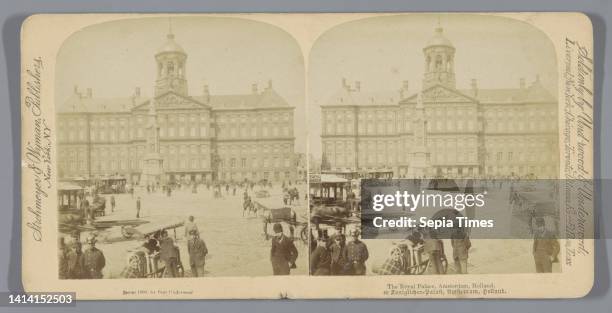 Koninklijk Paleis op de Dam, Amsterdam, The Royal Palace, Amsterdam, Holland/ er koniglicher-Palast, Amsterdam, Holland. , Series 1894 , Bert Elias...