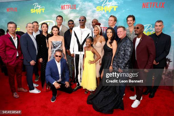 Massi Furlan, Jason Spitz, Netflix VP of Original Studio Film Ori Marmur, Natasha Liu Bordizzo, Karla Souza, J.J. Perry, Netflix Head of Global Film...