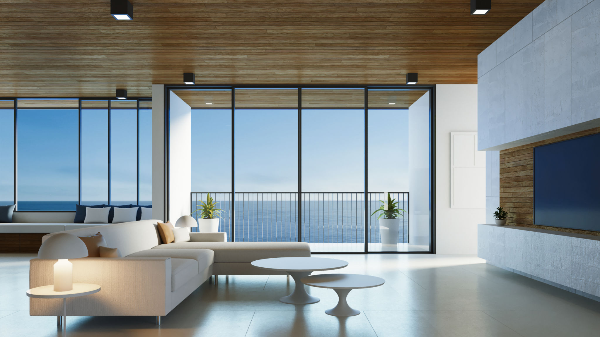 modern beach house
