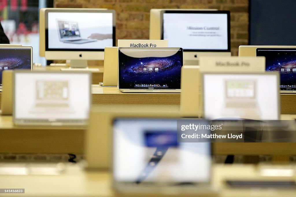 The New iPad Is Launched At The Apple Store In Covent Garden
