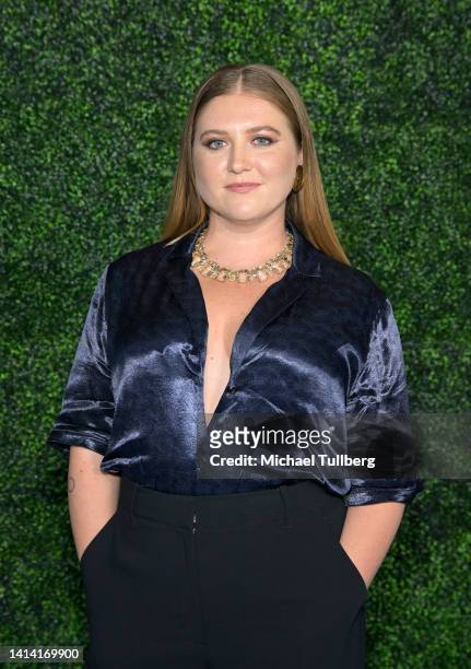 Jaicy Elliot attends a special screening of Hallmark's "Unthinkably Good Things" at The Athenaeum on August 10, 2022 in Pasadena, California.