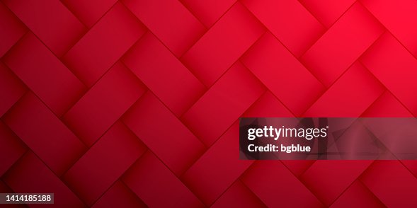 Abstract Red Background Geometric Texture High-Res Vector Graphic ...