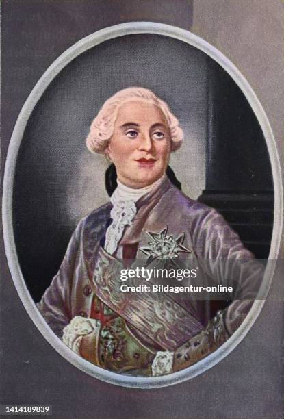 Louis XVI, 1754-1793, born Louis-Auguste, was the last King of France before the fall of the monarchy during the French Revolution / Ludwig, Louis...