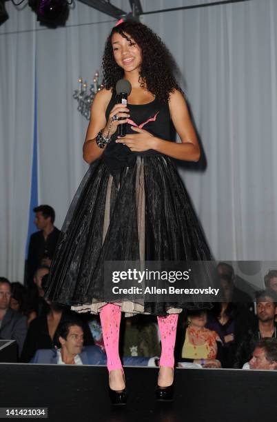 Fashion designer Courtney Allegra Welch attends the 1st Annual Hollywood's Top Designer Awards on March 15, 2012 in West Hollywood, California.