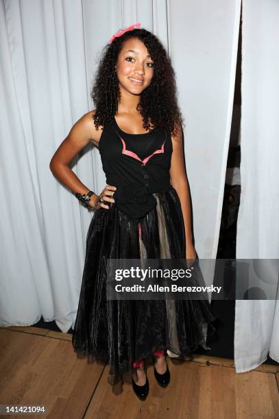 Fashion designer Courtney Allegra Welch attends the 1st Annual Hollywood's Top Designer Awards on March 15, 2012 in West Hollywood, California.