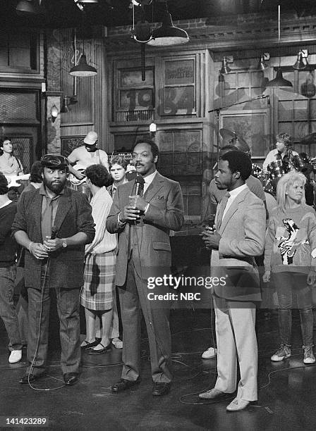 Episode 3 -- Aired -- Pictured: Andrae Crouch, Rev. Jesse Jackson, Wintley Phipps -- Photo by: R.M. Lewis Jr./NBCU Photo Bank