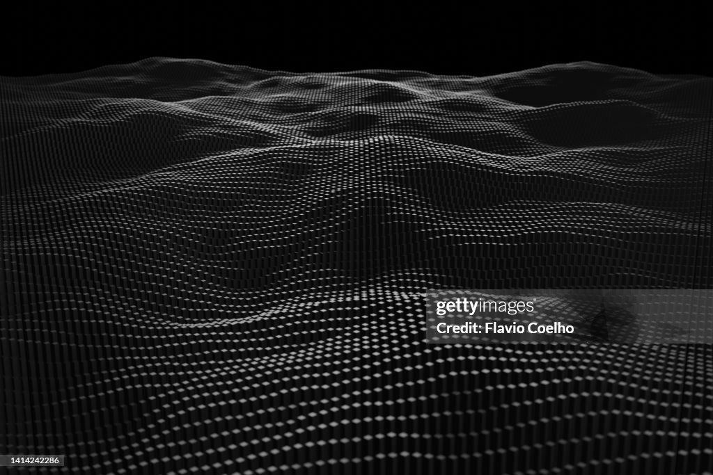 Dark abstract landscape background