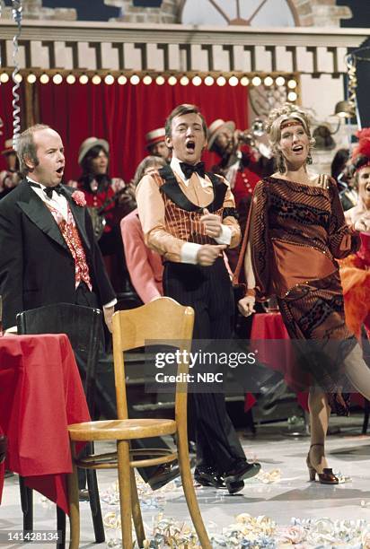 Episode 6 -- Air Date --Pictured: Actor Tim Conway, singer Bobby Darin, actress Cloris Leachman perform on February 23, 1973 -- Photo by: Fred...